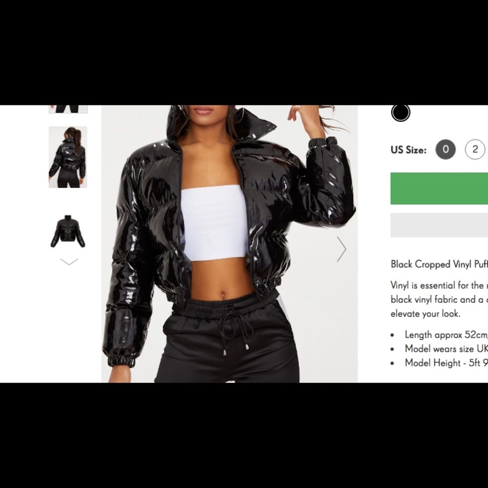 Pretty little think Nylon Puffer Jacket 🧥